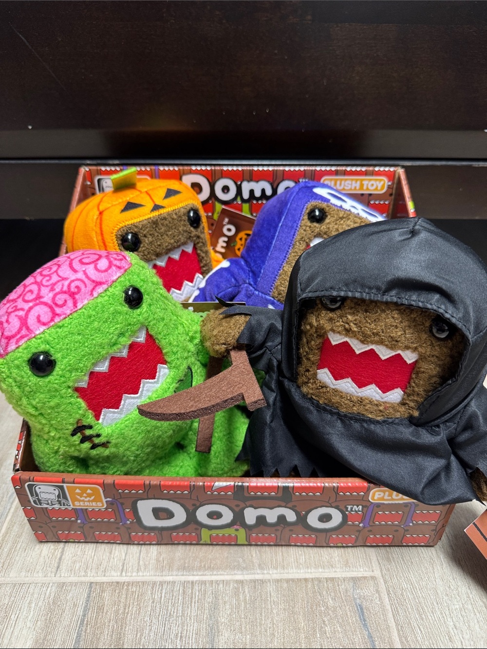 Set of 4 Domo Halloween